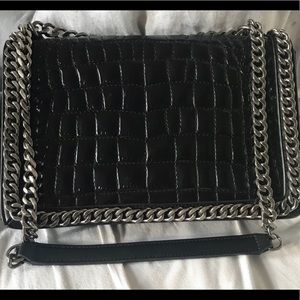 Zara Black Leather Bag - image 1